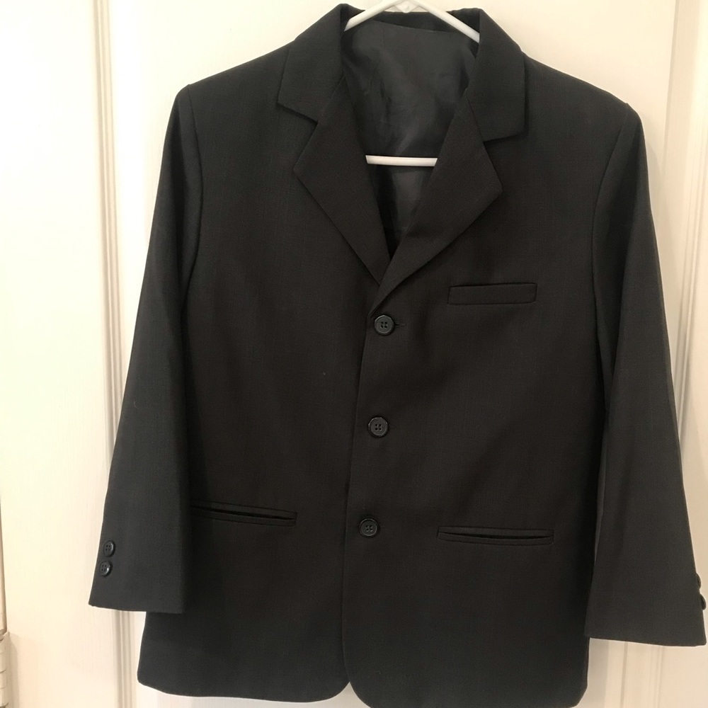 Boys size 10 Charcoal Grey suit - 3 piece
